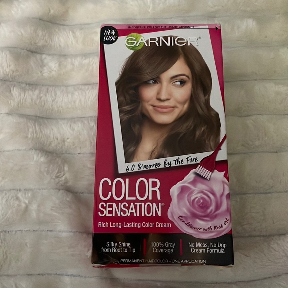 Garnier color sensation hair dye